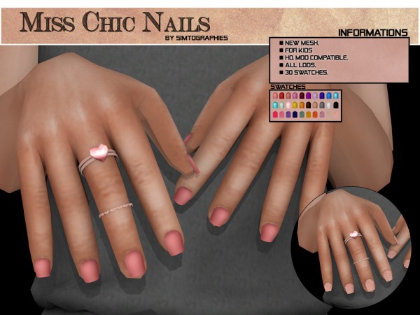  Simtographies: Miss Chic Nails