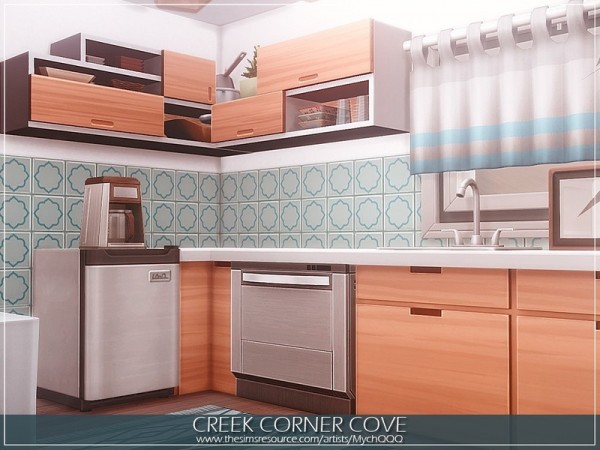 The Sims Resource: Creek Corner Cove by MychQQQ