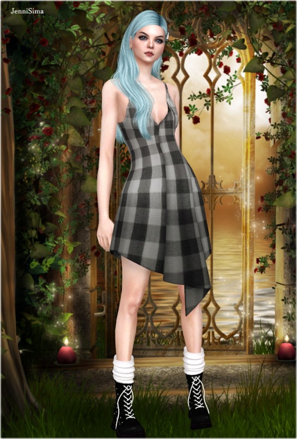  Jenni Sims: Base Game Compatible Dress