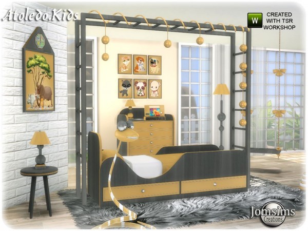  The Sims Resource: Atoledo kids bedroom by jomsims
