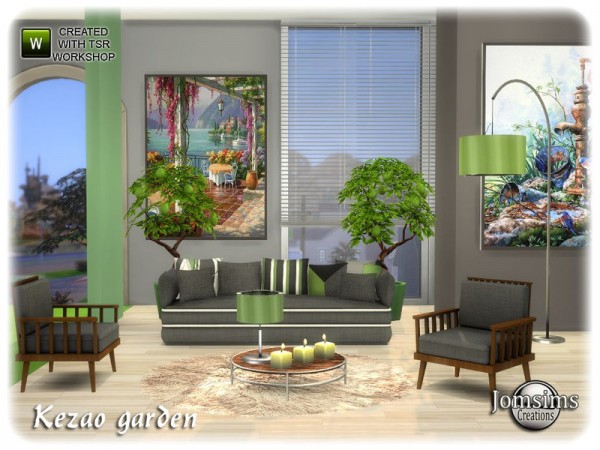  The Sims Resource: Kezao garden by jomsims
