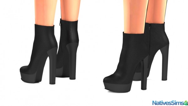  Natives Sims: Black Ankle Boots