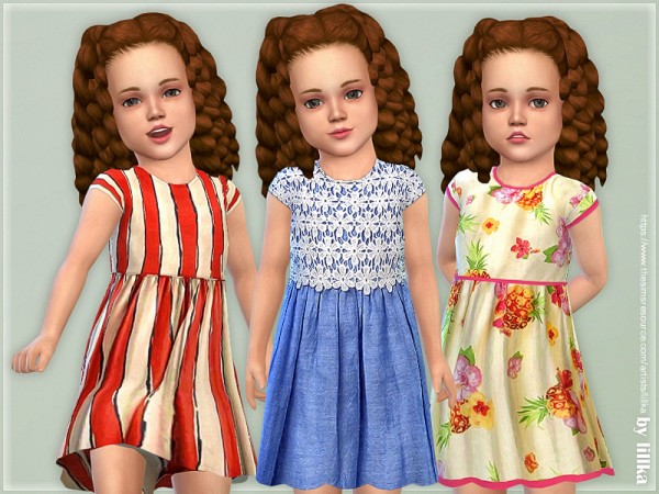  The Sims Resource: Toddler Dresses Collection P125 by lillka
