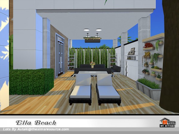  The Sims Resource: Ella Beach NoCC by autaki