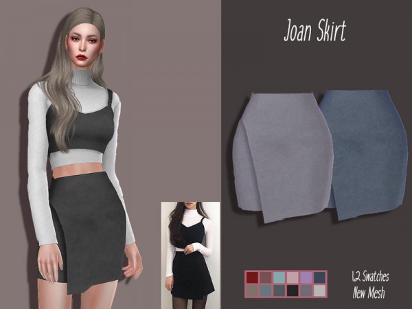  The Sims Resource: Joan Skirt by Lisaminicatsims