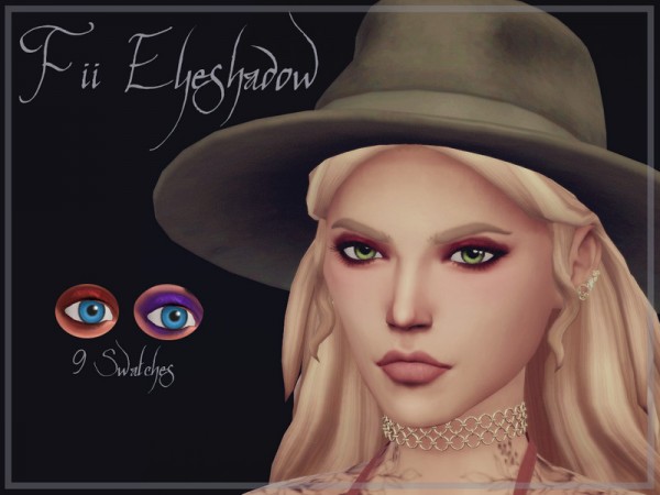  The Sims Resource: Fii Eyeshadow by Reevaly