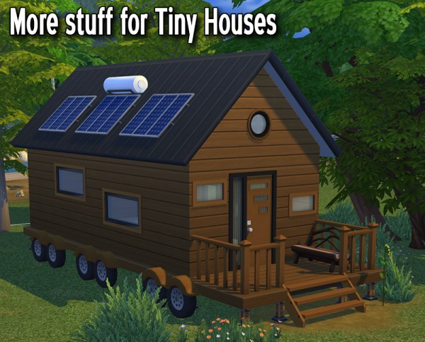  Around The Sims 4: Bathroom for Tiny Houses