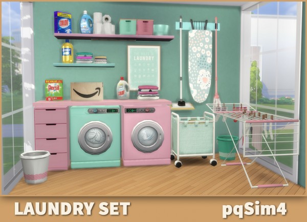  PQSims4: Laundry Set
