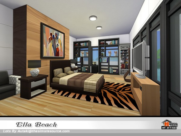  The Sims Resource: Ella Beach NoCC by autaki