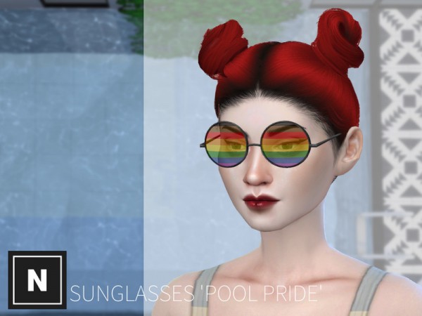  The Sims Resource: Glasses  Pride by networksims