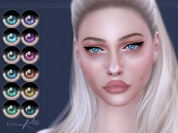  The Sims Resource: Eyes Rita by ANGISSI