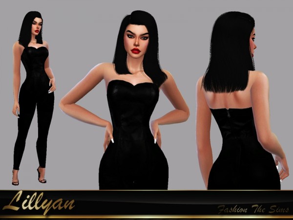  The Sims Resource: Jumpsuit Leandra by LYLLYAN