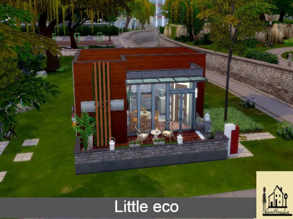  The Sims Resource: Little eco House by GenkaiHaretsu