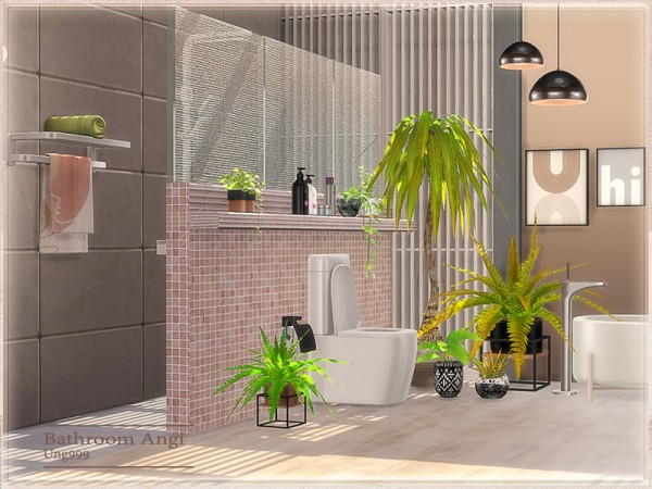  The Sims Resource: Bathroom Angi by ung999