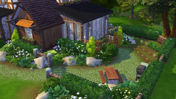 Aveline Sims: Gardeners Dream Home • Sims 4 Downloads