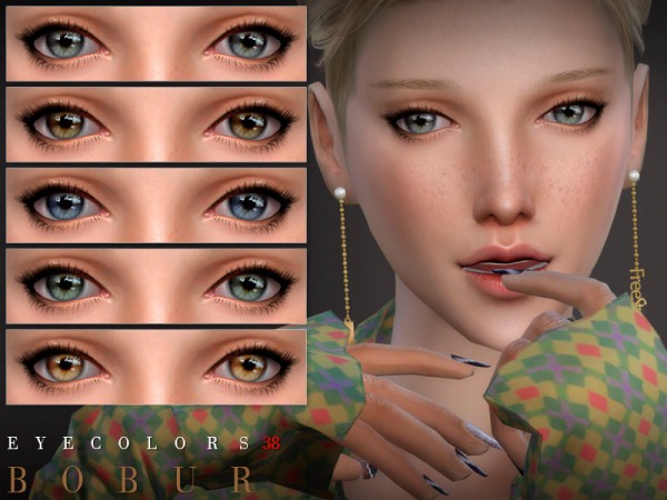  The Sims Resource: Eyecolors 38 by Bobur