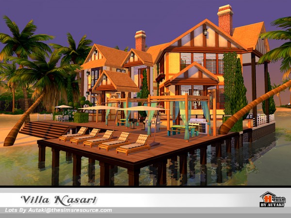  The Sims Resource: Villa Nasari NoCC by autaki