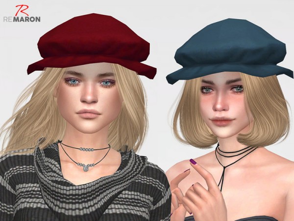  The Sims Resource: Hat 01 for both gender by remaron