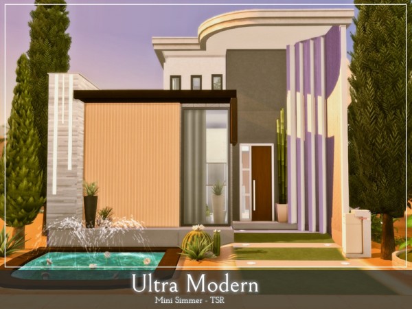  The Sims Resource: Ultra Modern House by Mini Simmer