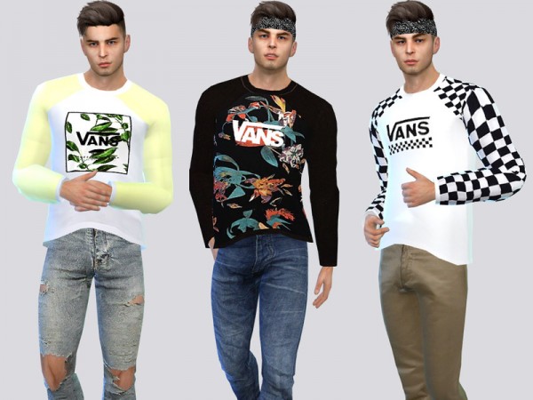  The Sims Resource: Longsleeve Shirts by McLayneSims