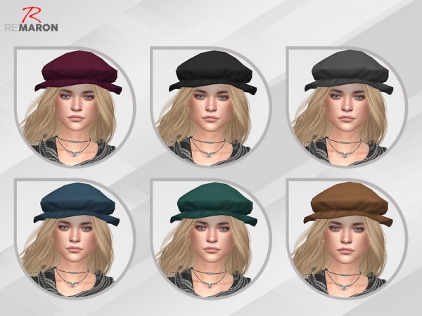  The Sims Resource: Hat 01 for both gender by remaron