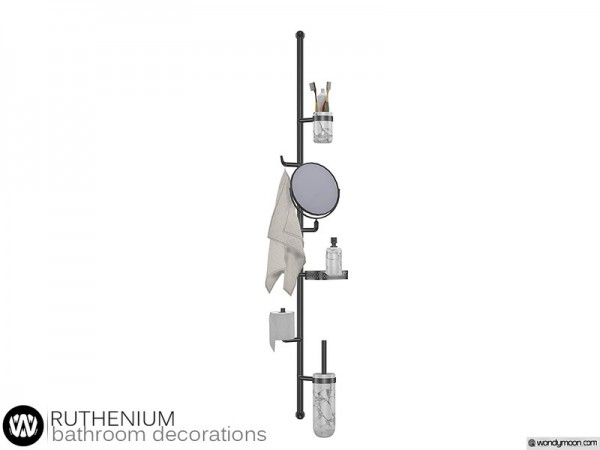  The Sims Resource: Ruthenium Bathroom Decorations by wondymoon