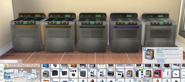  Mod The Sims: Schmapple Oven with Experimental Food by aldavor