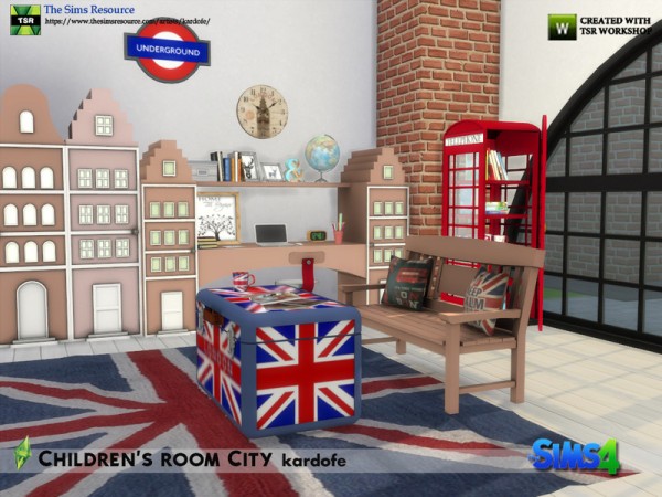  The Sims Resource: Childrens room City by kardofe