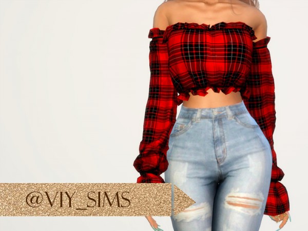  The Sims Resource: Shirt 22Y III by Viy Sims