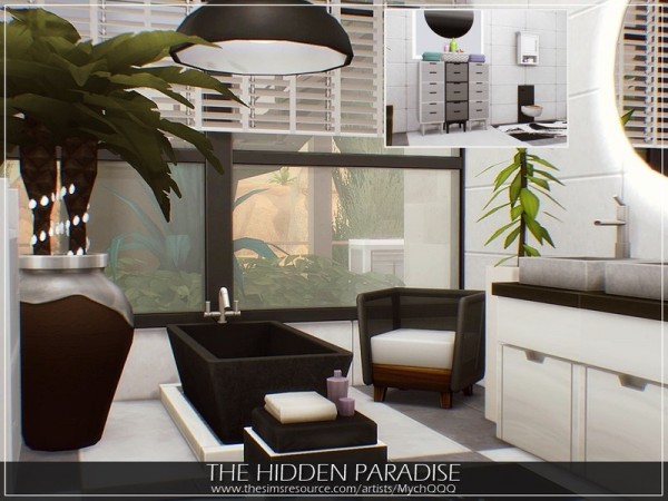  The Sims Resource: The Hidden Paradise house by MychQQQ