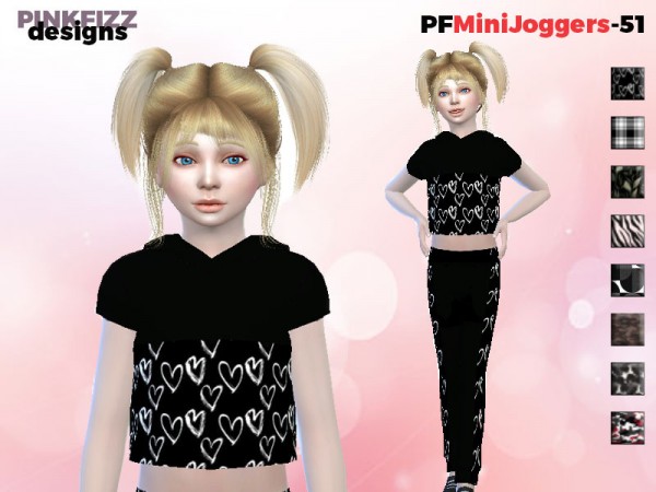  The Sims Resource: Mini Cropped Set   S08 by Pinkfizzzzz