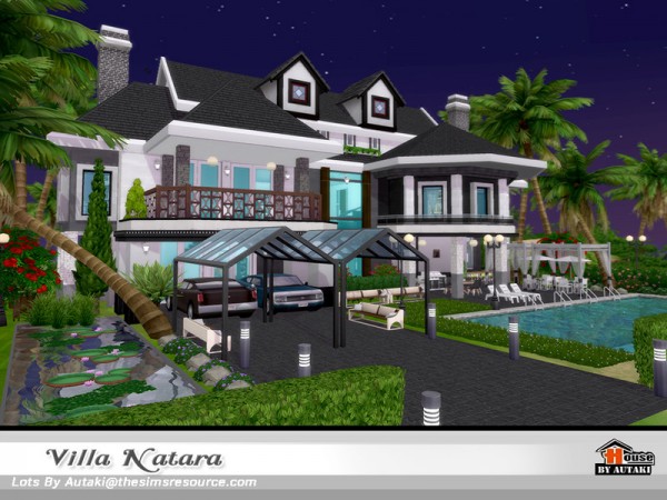  The Sims Resource: Villa Natara NoCC by autaki