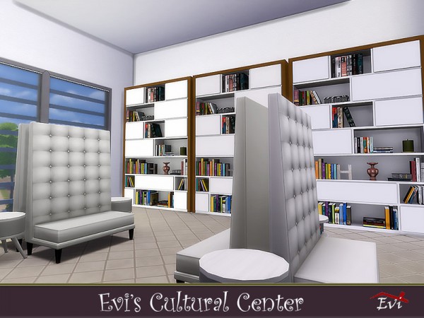  The Sims Resource: Cultural center by evi