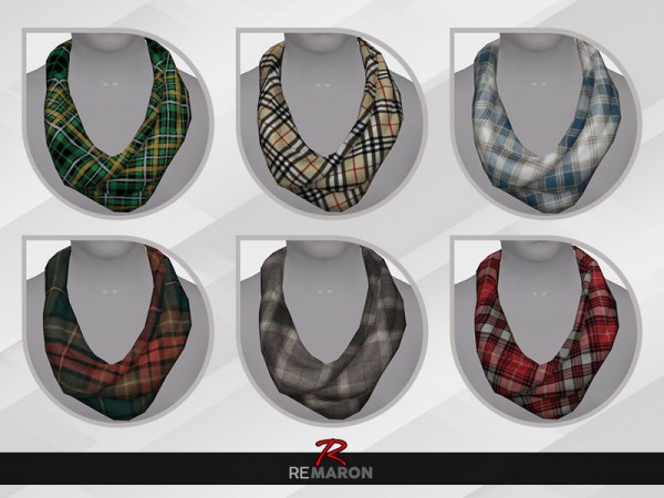  The Sims Resource: Scarf 01 for Men by remaron