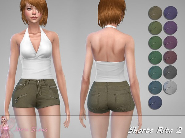  The Sims Resource: Shorts Rita 2 by Jaru Sims