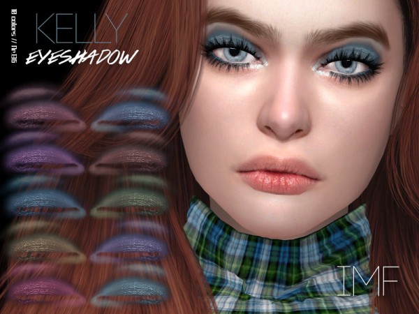  The Sims Resource: Kelly Eyeshadow N.136 by IzzieMcFire