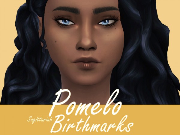  The Sims Resource: Pomelo Birthmarks by Sagittariah