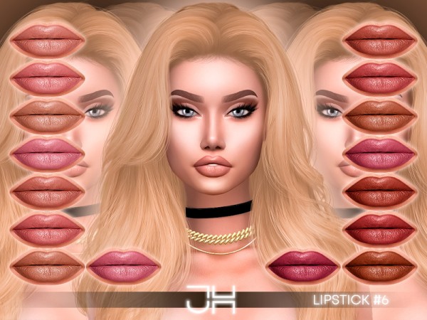  The Sims Resource: Lipstick 6 by Jul Haos