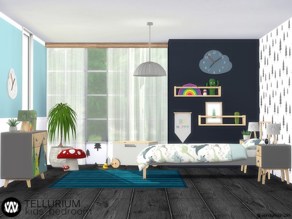  The Sims Resource: Tellurium Kids Bedroom by wondymoon