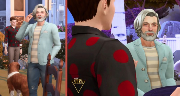  Mod The Sims: Lt. Hank Anderson (Sim) by LadySpira by LadySpira