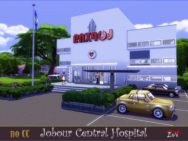  The Sims Resource: Jobour Central Hospital by evi