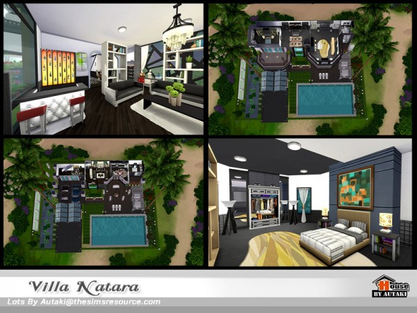  The Sims Resource: Villa Natara NoCC by autaki