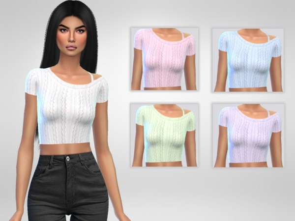  The Sims Resource: Natali Top by Puresim