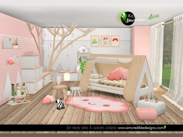  The Sims Resource: Kids Camping decor by SIMcredible!