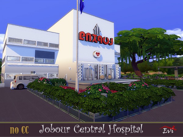  The Sims Resource: Jobour Central Hospital by evi