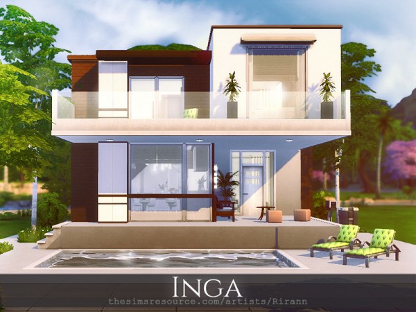  The Sims Resource: Inga House by Rirann