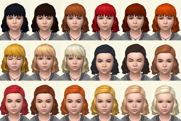  Sims Artists: Jackie Hairstyle