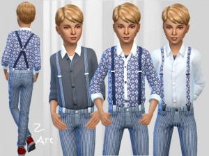 MissFortune Sims: Long Printed Sweater • Sims 4 Downloads
