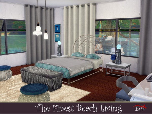  The Sims Resource: The Finest Beach Living by evi