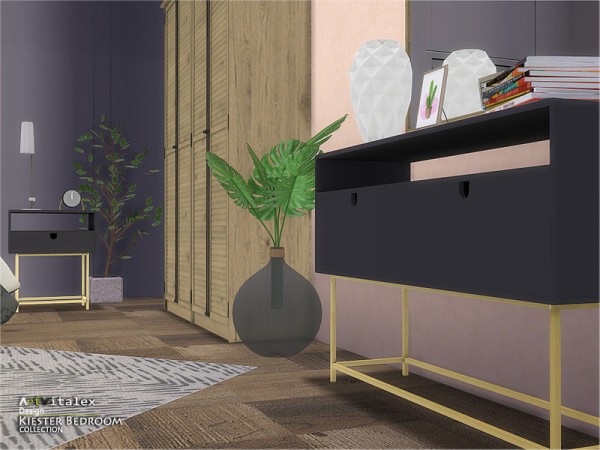  The Sims Resource: Kiester Bedroom by ArtVitalex